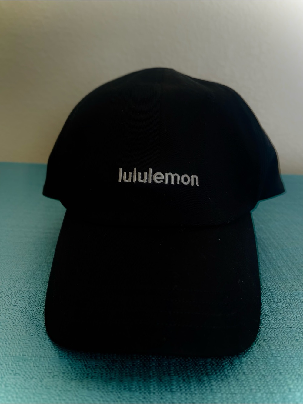 lululemon athletica Black Hat with Interior Branding